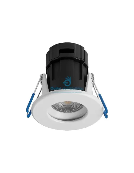 Wiva 41100143 wpl recessed spotlight assal 65 dimmable dwl 8w 4k 60d white